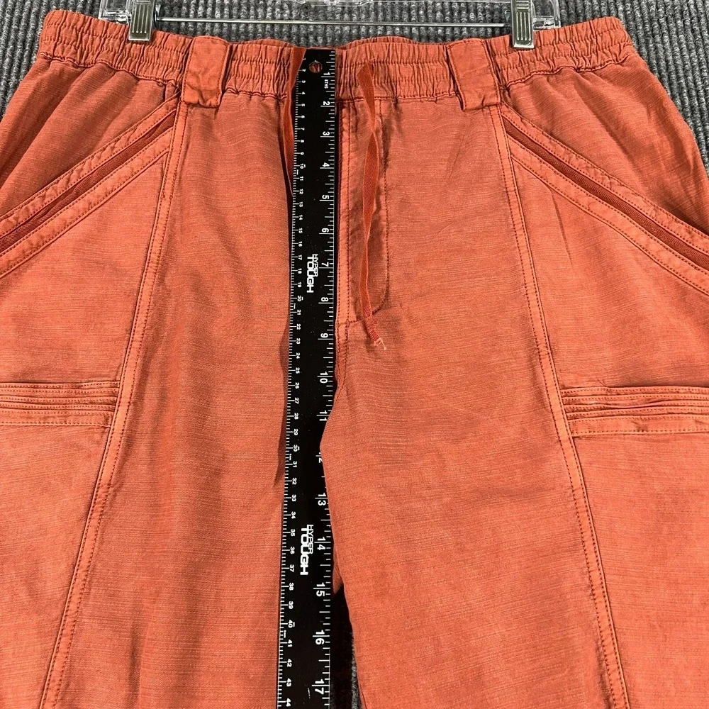 Anthropologie‎ Mens Pants Size 32 Orange Lightweight Joggers Casual Outdoor